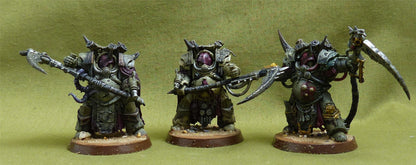 Deathshroud Terminators painted - Death Guard - Warhammer 40K #52C