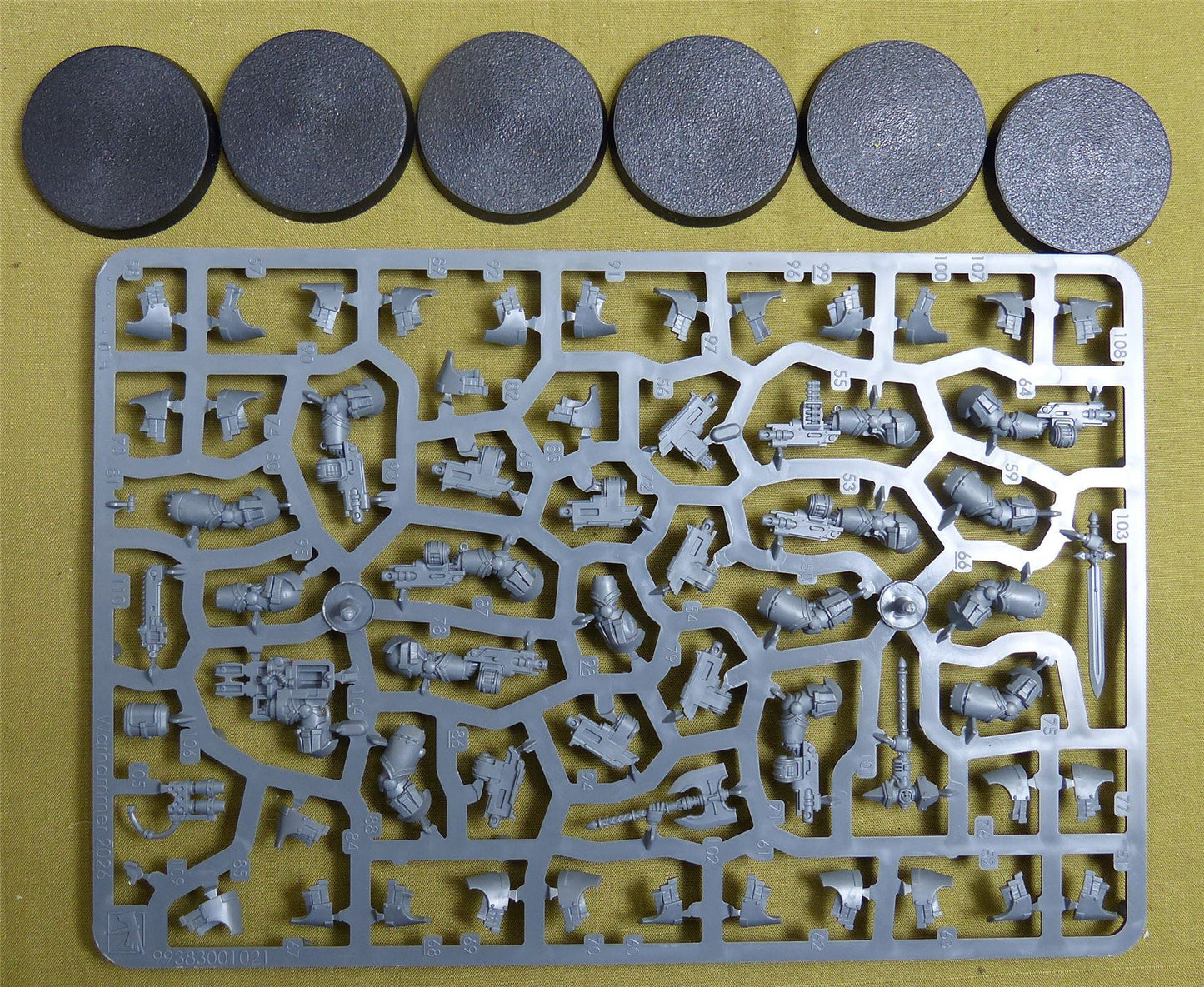 Cataphractii Terminators complete sprue - Adepta Astartes - Warhammer HH #2F2