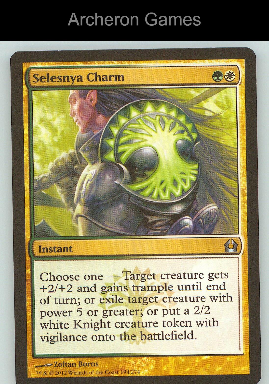 Selesnya Charm RTR 194 UC MTG Card NM/EX+