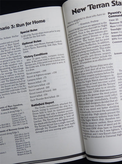Silent Death: Universal Night Watch Miniatures Sourcebook - I.C.E. Booklet #2QU