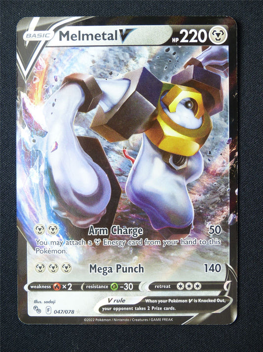 Melmetal V 047/078 Holo - Pokemon Card #6LM