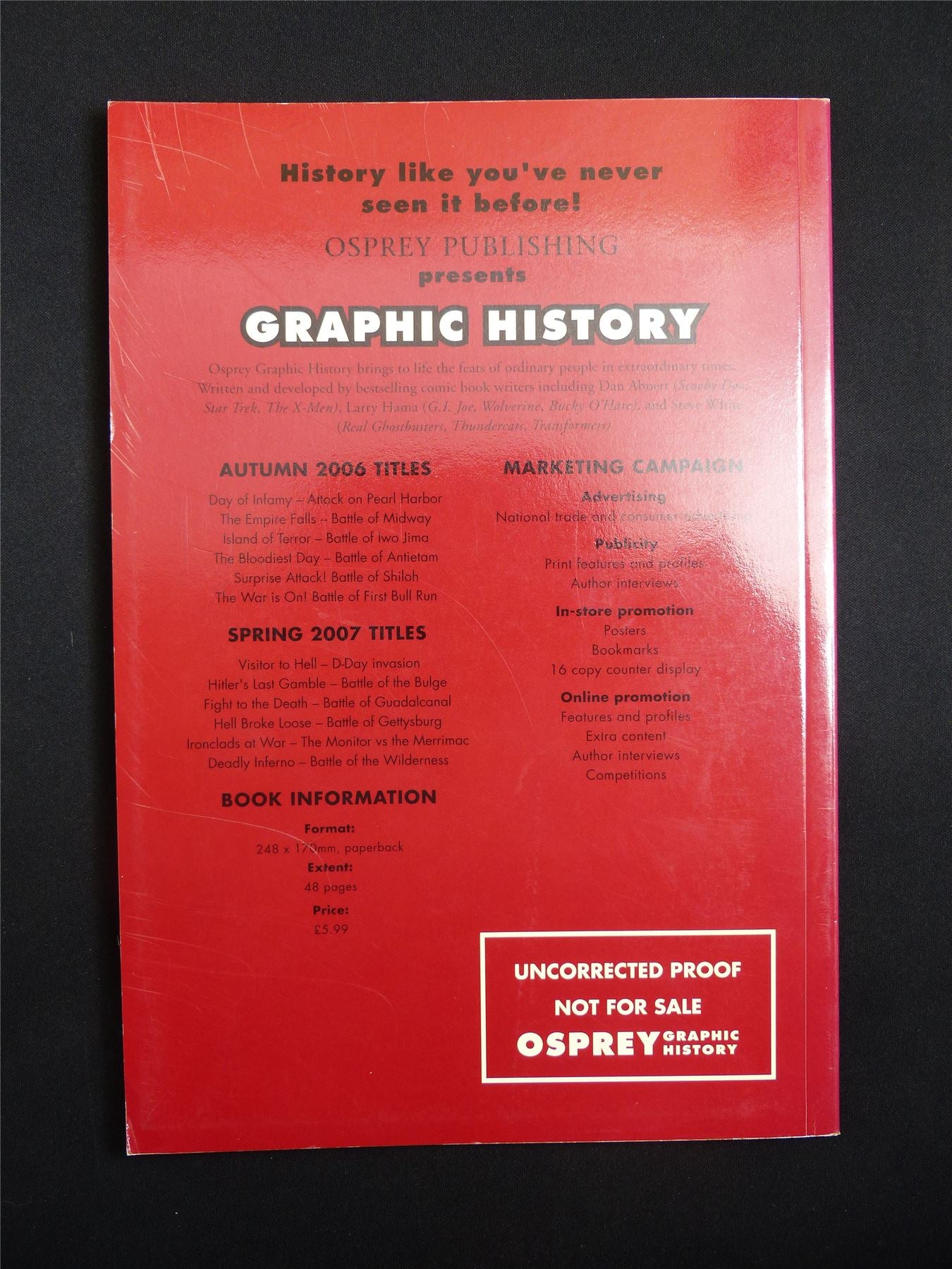 Hell Broke Loose: Battle of Gettysburg - Osprey Graphic Softback #N3