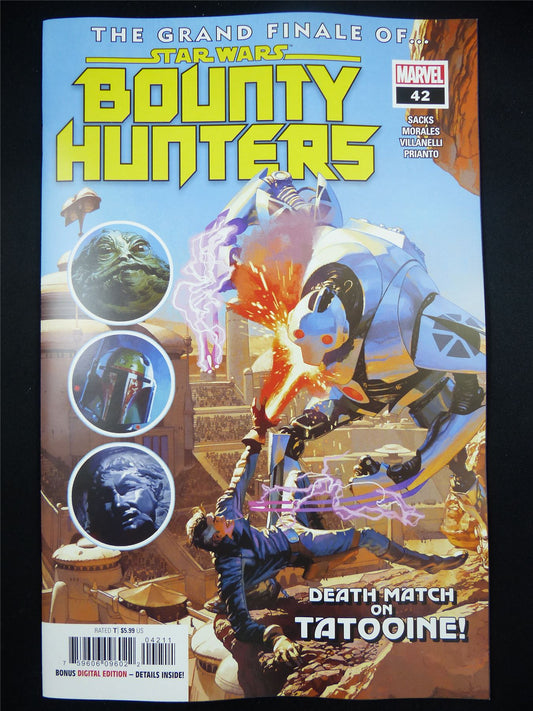 STAR Wars: Bounty Hunters #42 - Mar 2024 Marvel Comic #24V