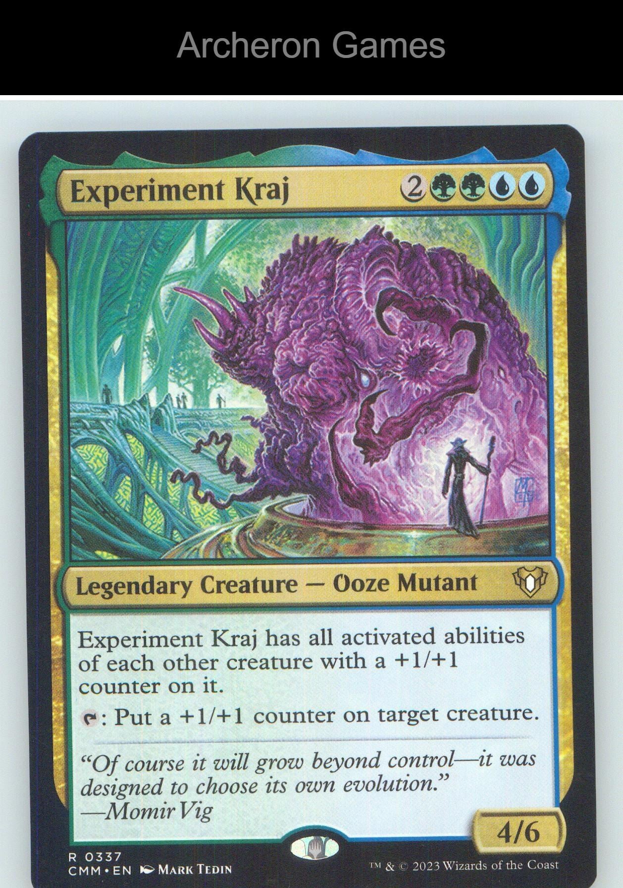 Experiment Kraj CMM 337 R MTG Card NM/EX+