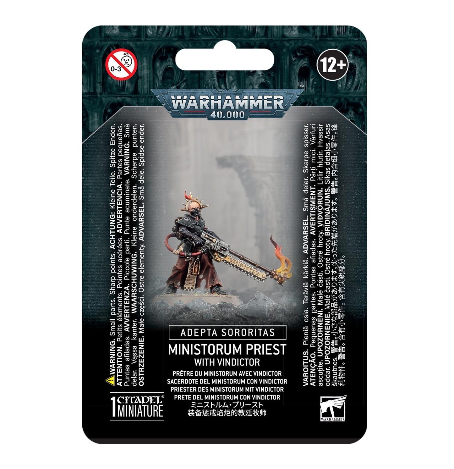 Ministorum Priest with Vindicator - Adepta Sororitas - Warhammer 40K - Available from 22/06/24