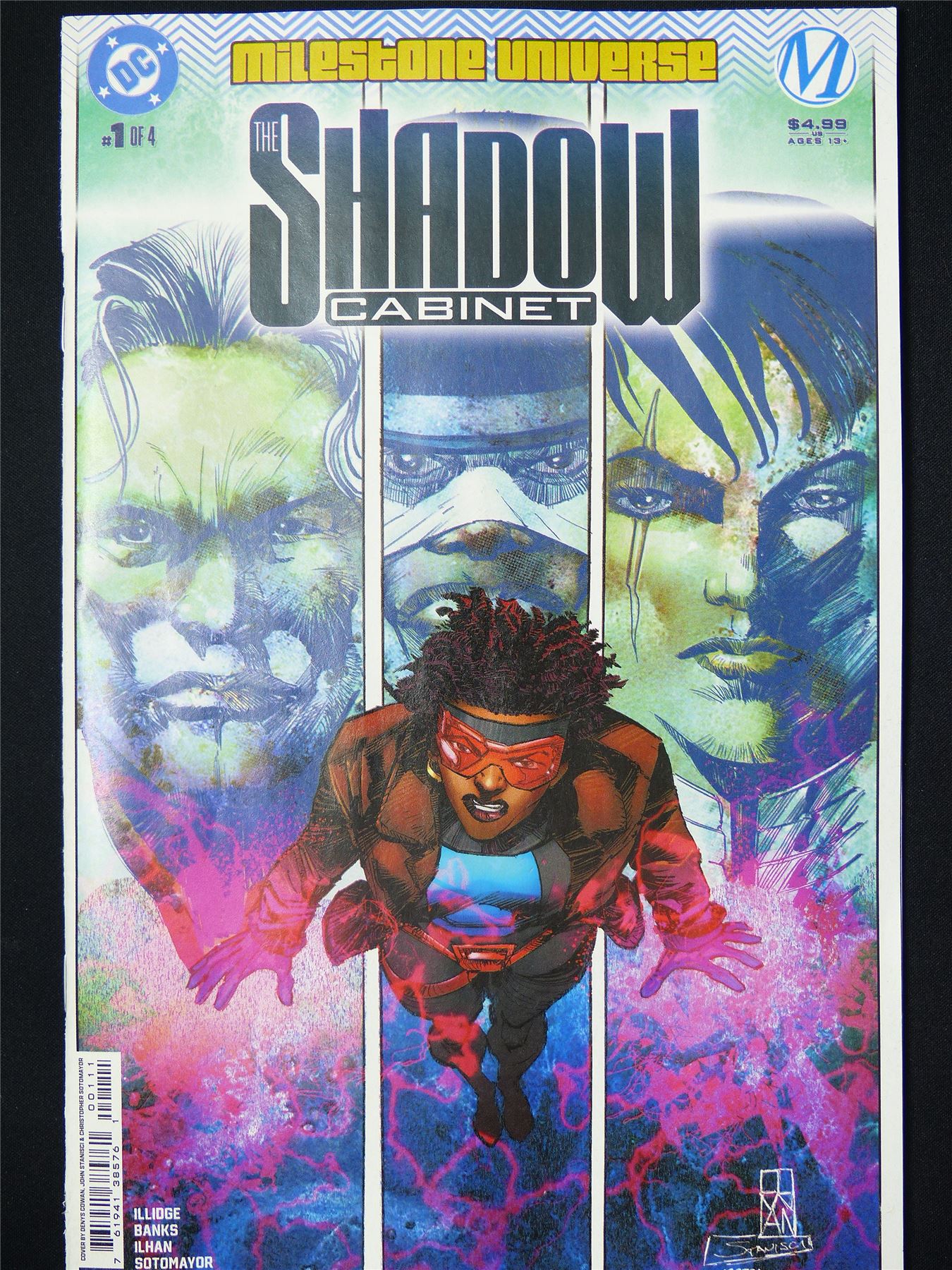 The SHADOW Cabinet #1 - B&B DC Comic #DI