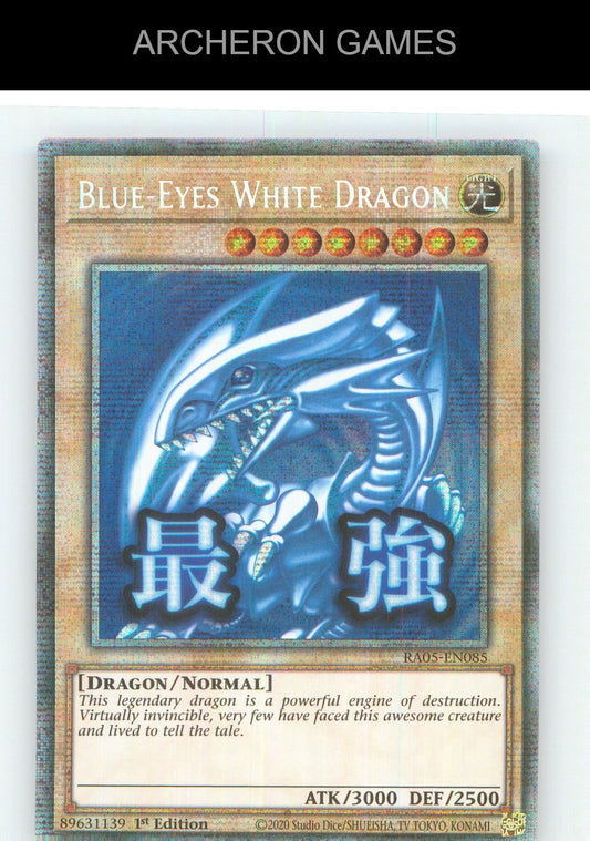 Blue-Eyes White Dragon (Starlight Rare) Starlight Rare YUGIOH Card 1st Edition