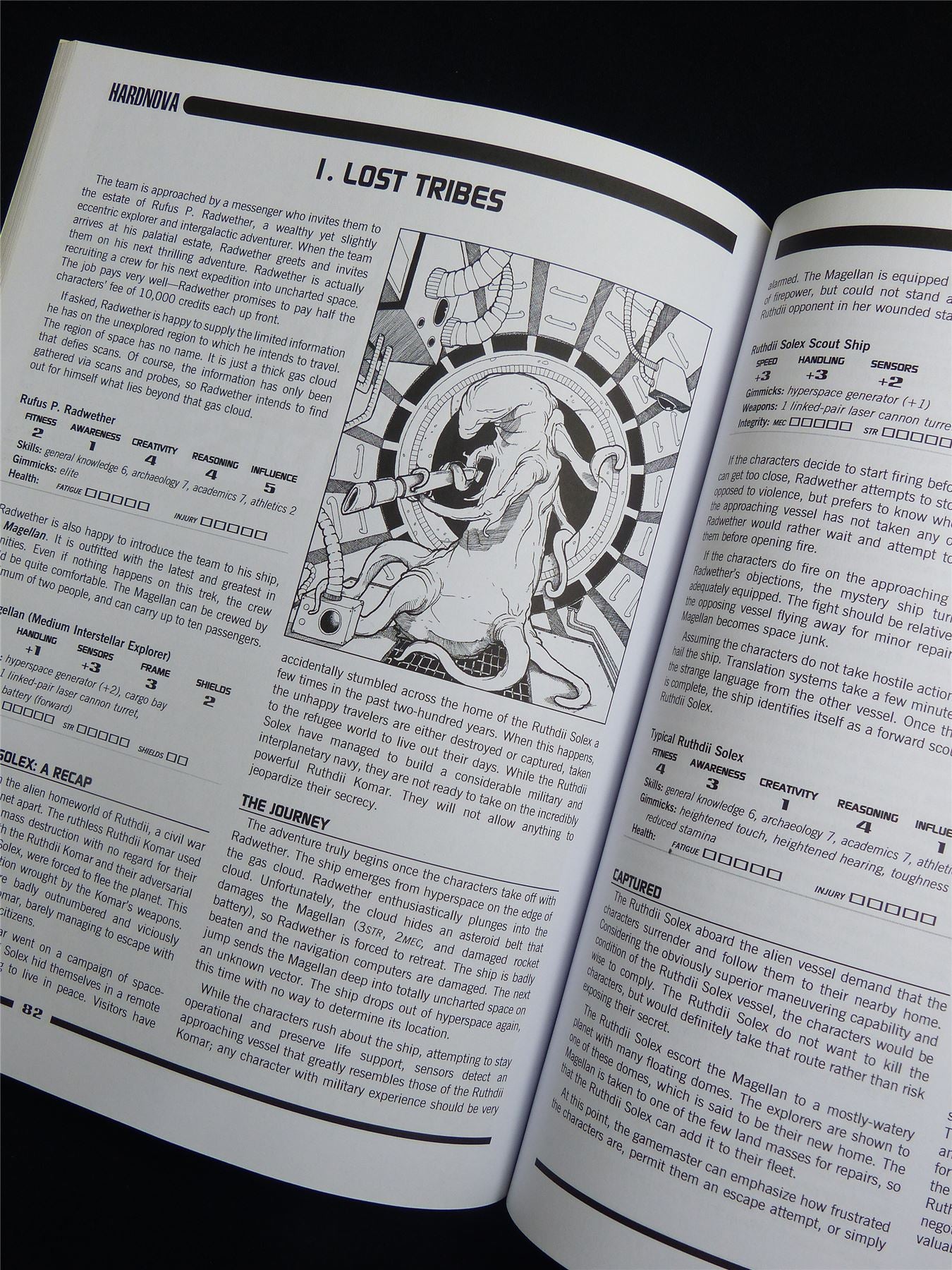 Hardnova Space Action Roleplaying Game Revised & Expanded Edition - Precis Intermedia Softback #2M4