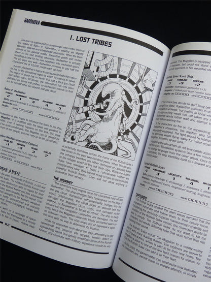 Hardnova Space Action Roleplaying Game Revised & Expanded Edition - Precis Intermedia Softback #2M4