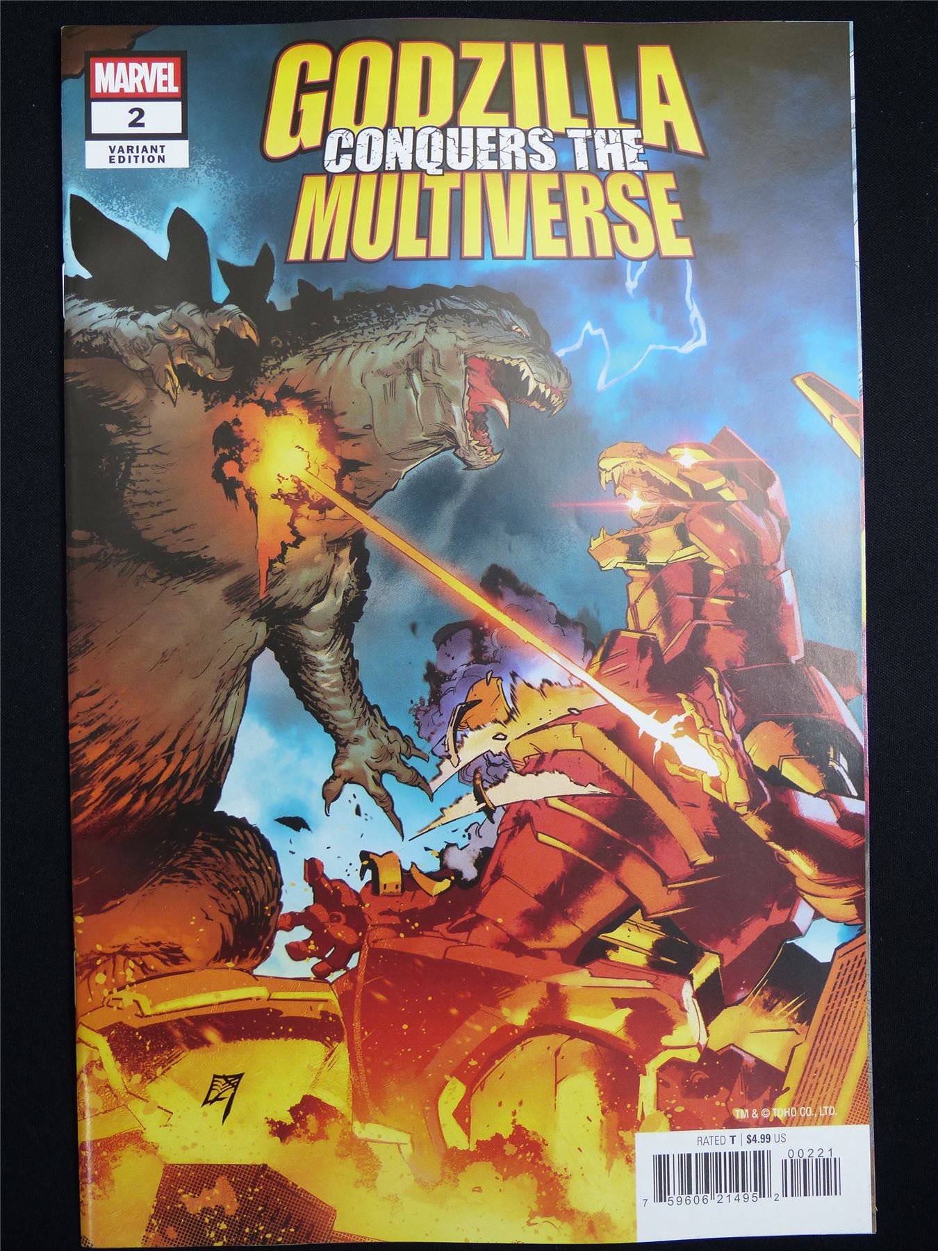 GODZILLA Conquers the Multiverse #2 Cvr B - Oct 2026 Marvel Comic #3Q0