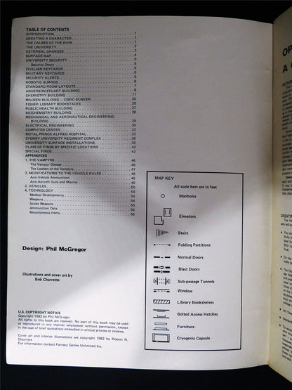 Aftermath! Scenario Pack A1: Operation Morpheus - Fantasy Games booklet #2VF