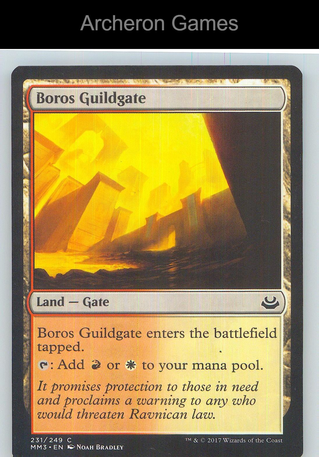 Boros Guildgate MM3 231 C MTG Card NM/EX+