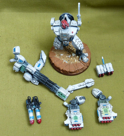 XV88 Broadside Battlesuit painted - Tau Empire - Warhammer 40K #2Y3