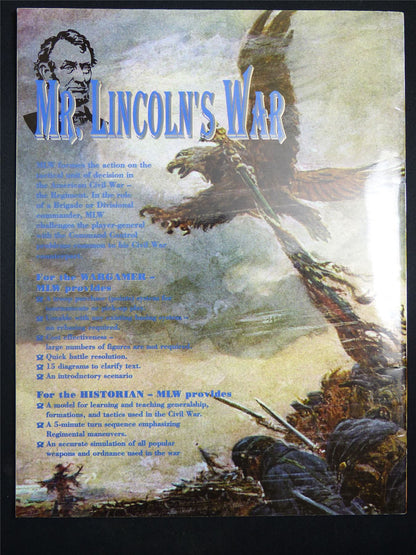 Mr Lincoln's War: Regimental Combat in the American Civil War - Miniatures Rulebooklet #2SE