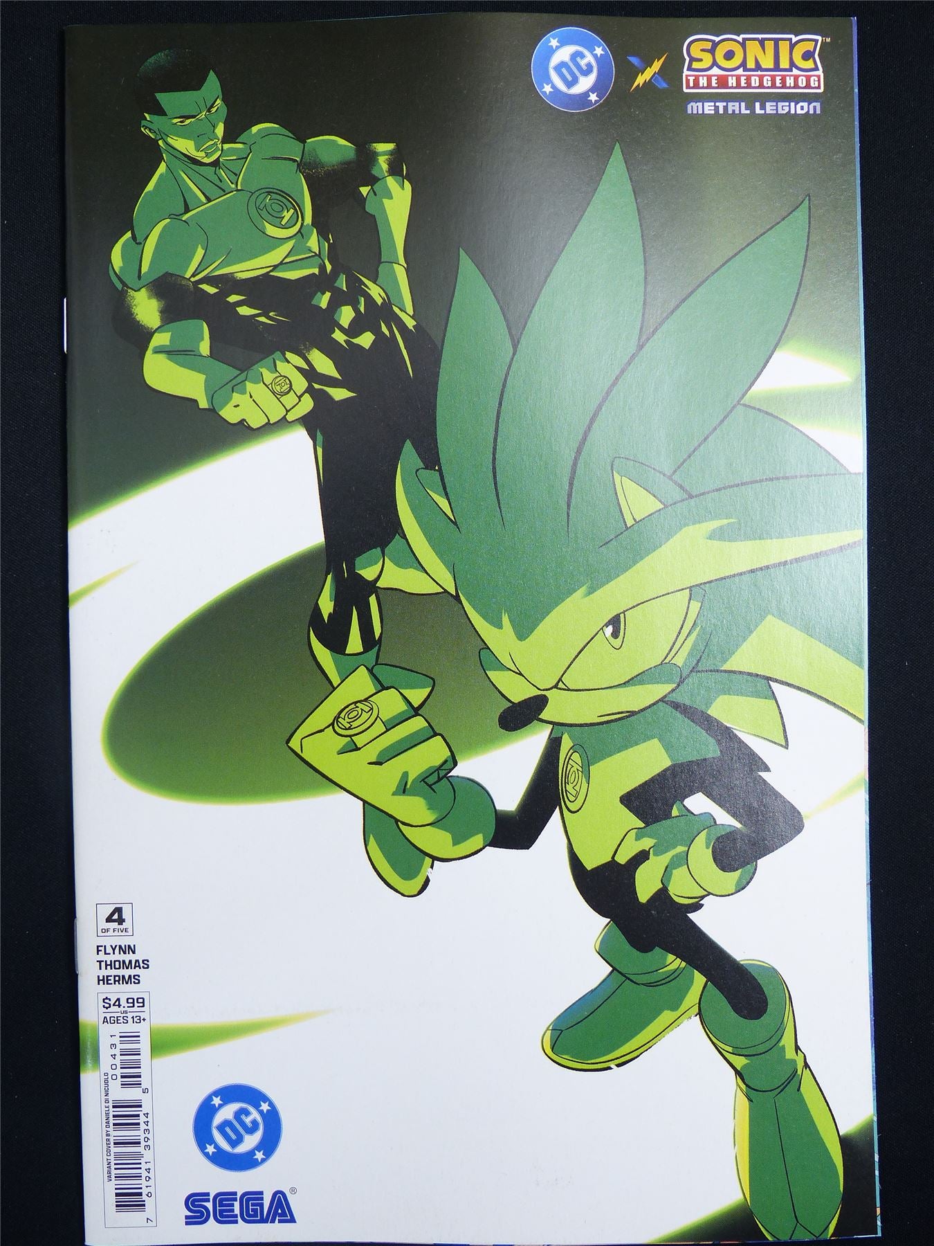 DC x SONIC the Hedgehog: Metal Legion #4 Cvr C - Oct 2026 DC Comic #2YL