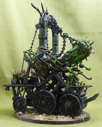 Plague Priest on Plague Furnace painted - Skaven - Warhammer AoS #5SJ