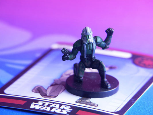 Clone Commander Gree 23/60 - Star Wars Miniatures Game #543