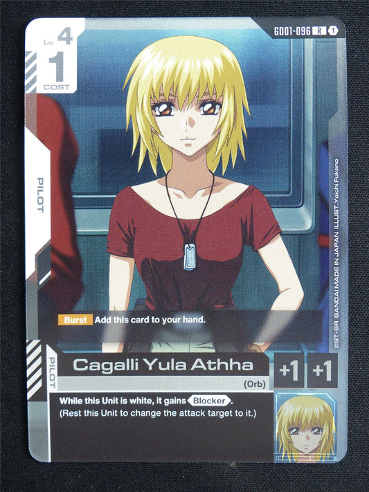 Cagalli Yula Athha GD01-096 R - Gundam Card #58N