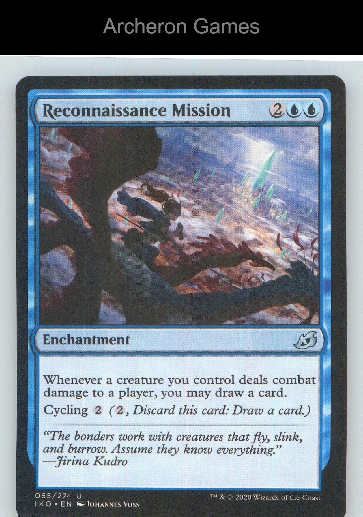 Reconnaissance Mission IKO 65 UC MTG Card NM/EX+