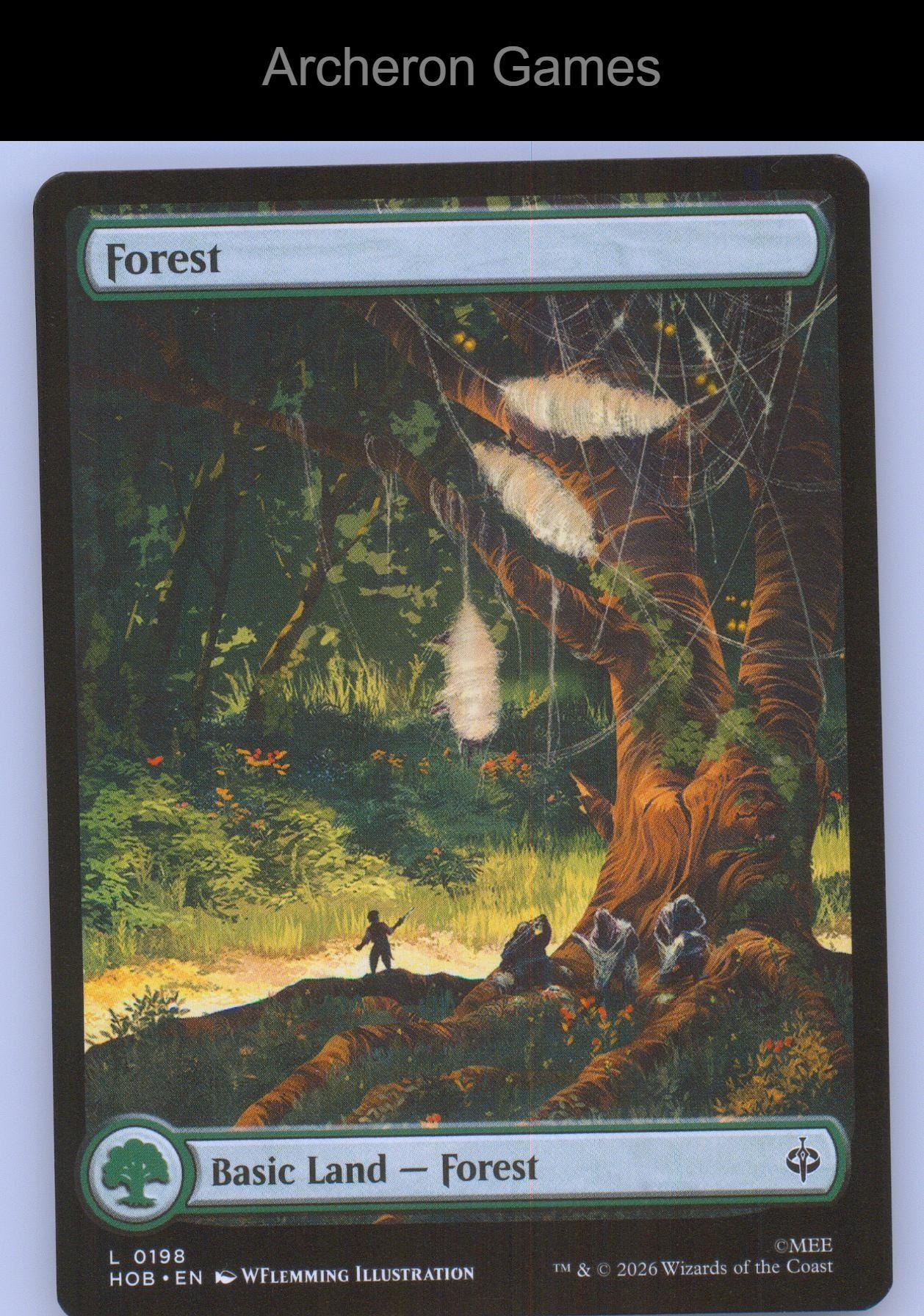Forest (0198) HOB 198 Land MTG Card The Hobbit
