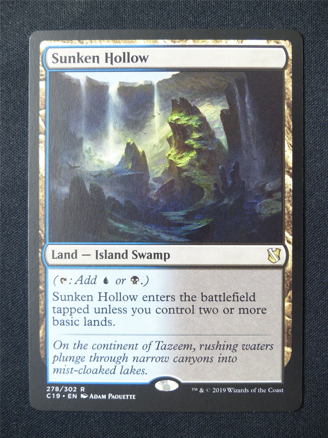 Sunken Hollow - C19 - Mtg Card #5C0