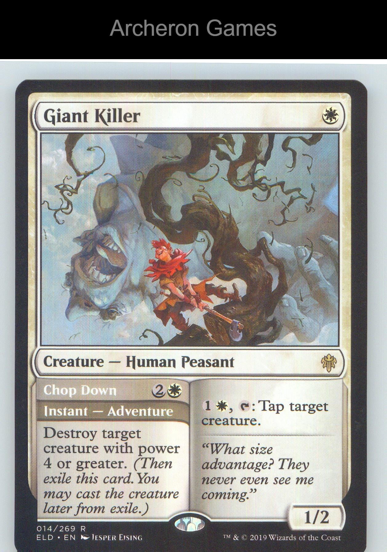 Giant Killer ELD 14 R MTG Card NM/EX+