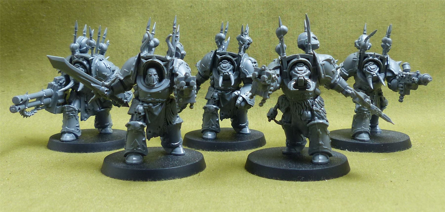 Chaos Terminator Squad - Chaos Space Marines - Warhammer 40K #43U