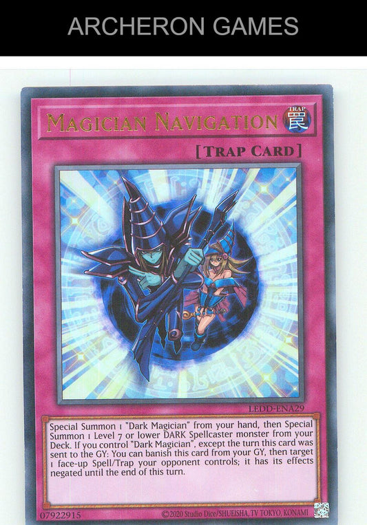 Magician Navigation Ultra Rare YUGIOH Card 1st Edition