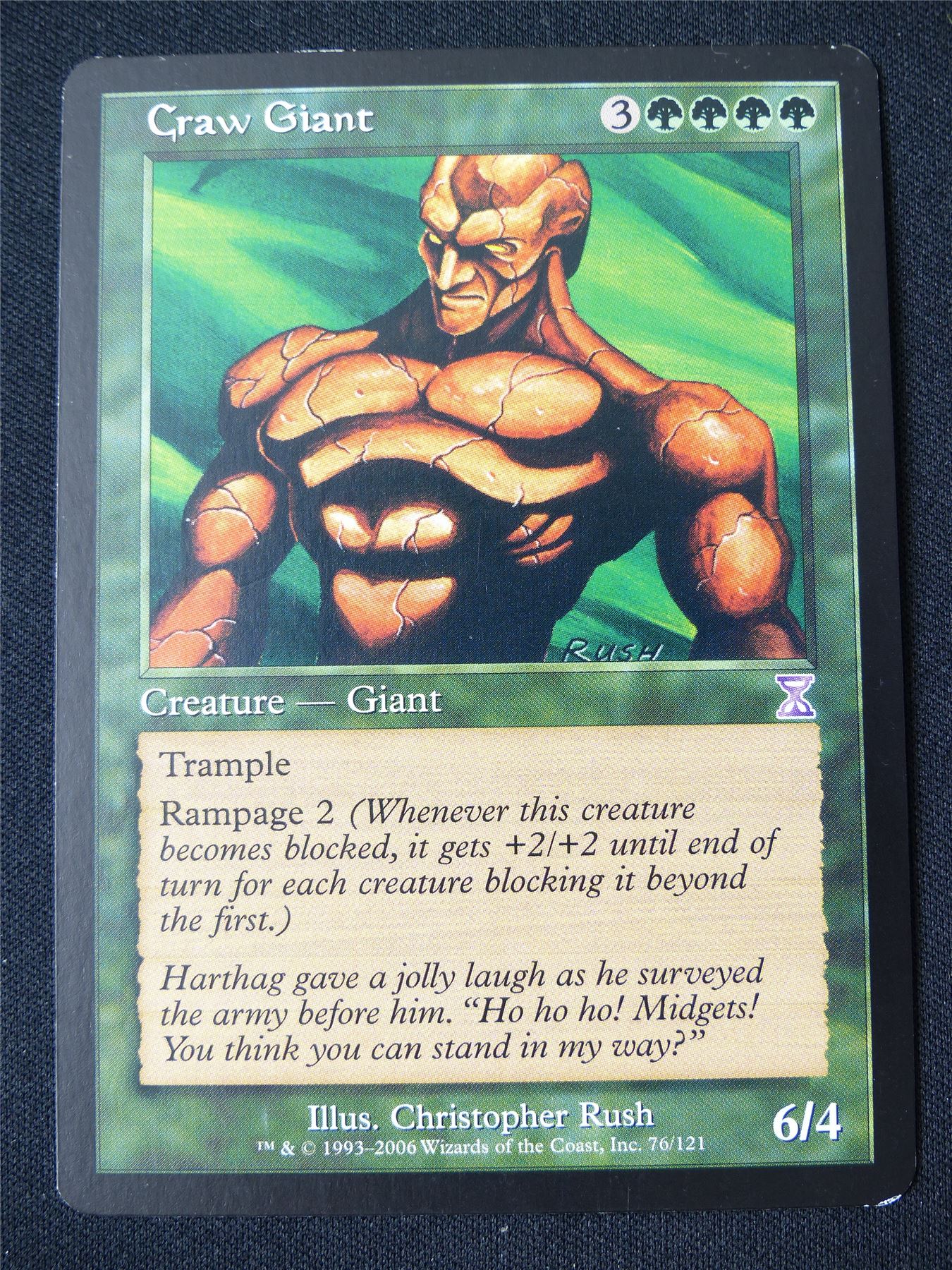 Craw Giant Timeshifted - TSP - Mtg Card #42P