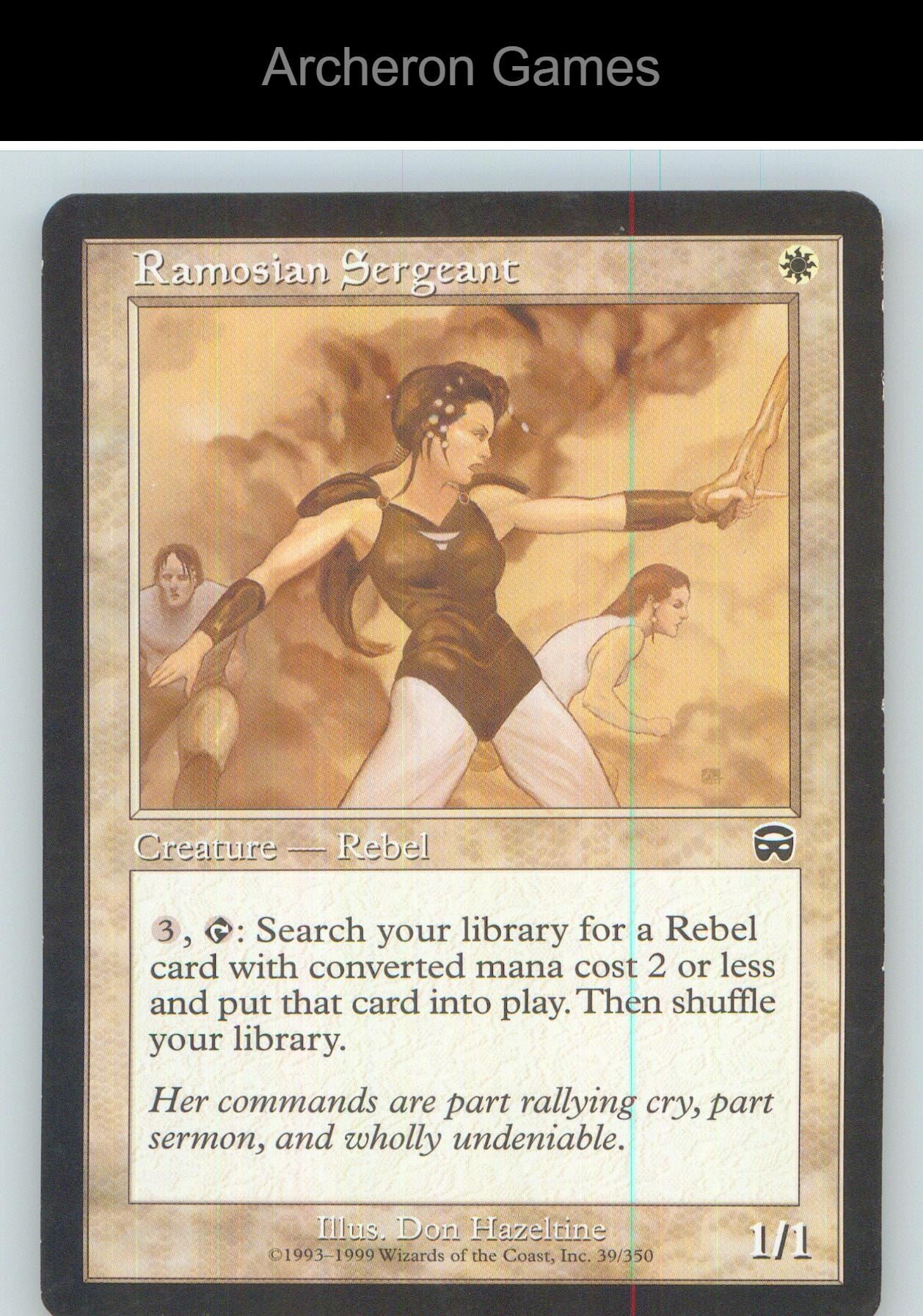 Ramosian Sergeant MMQ 39 C MTG Card NM/EX+