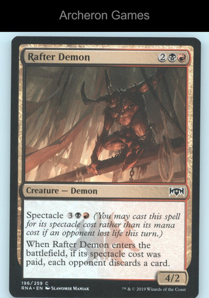 Rafter Demon 196 C MTG Card Ravnica Allegiance