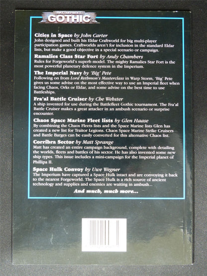 Battlefleet Planet Killer #1 Cities in Space - Games Workshop Booklet #1VY