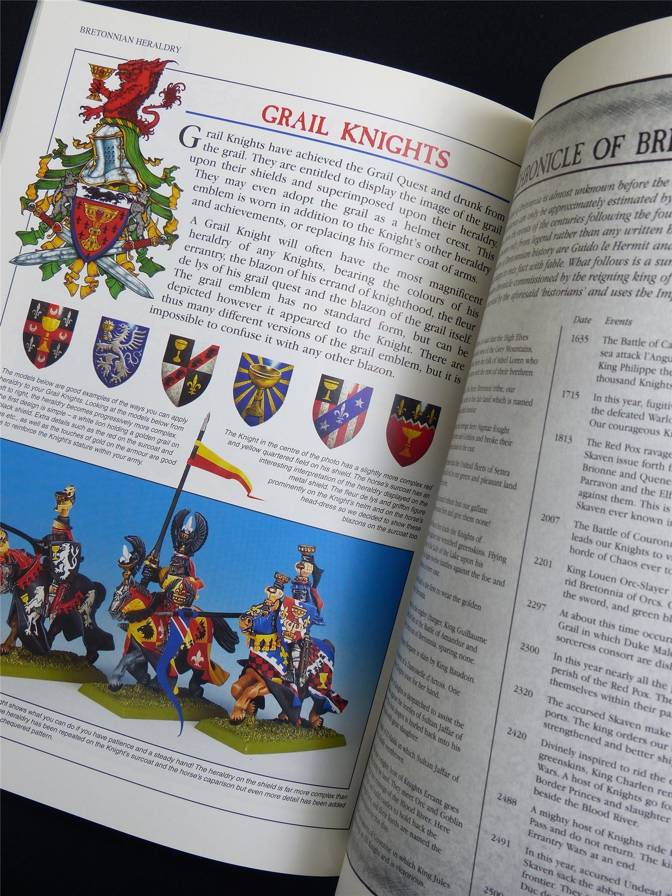 Warhammer Armies: Bretonnia 5th Edition Softback 1996 - Warhammer Old World #1HF