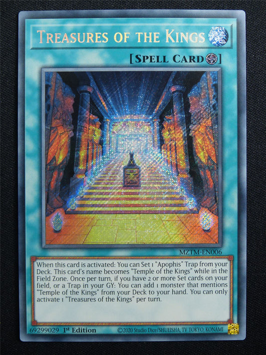 Treasures of the Kings MZTM Secret Rare - 1st ed Yugoioh Card #31N