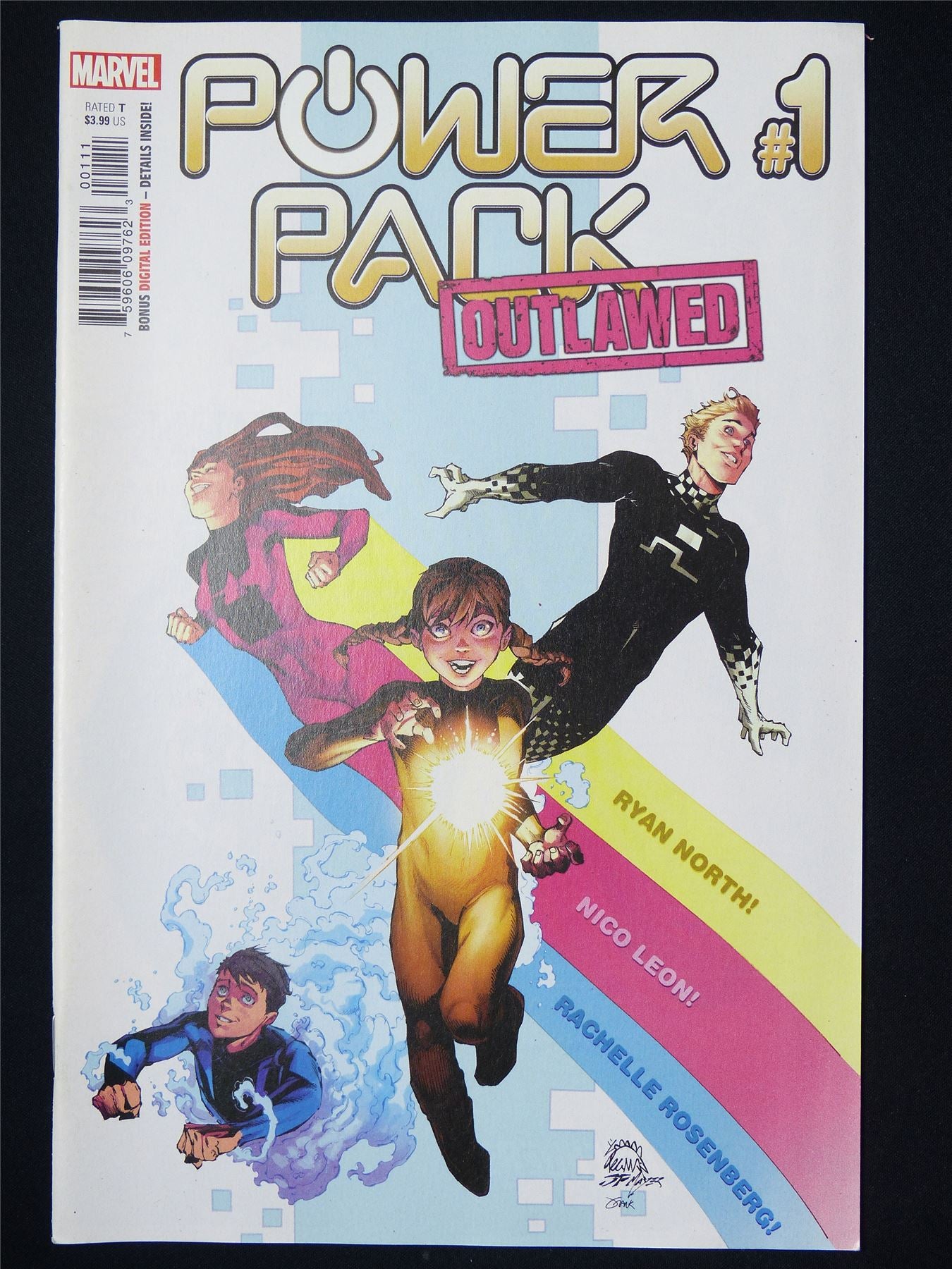 POWER Pack: Outlawed #1 - B&B Marvel Comic #8HM