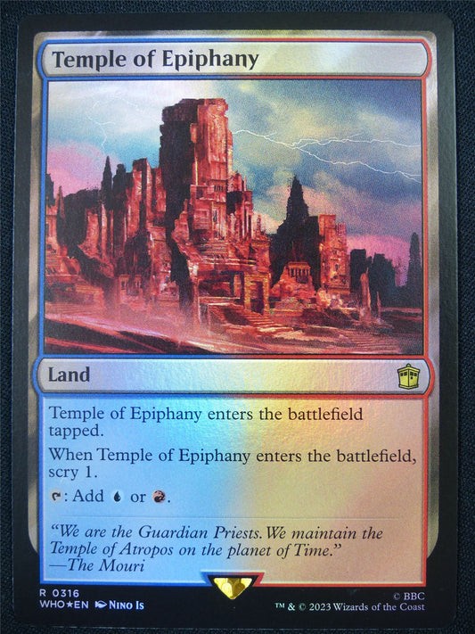Temple of Epiphany Foil - WHO - Mtg Card #BJ