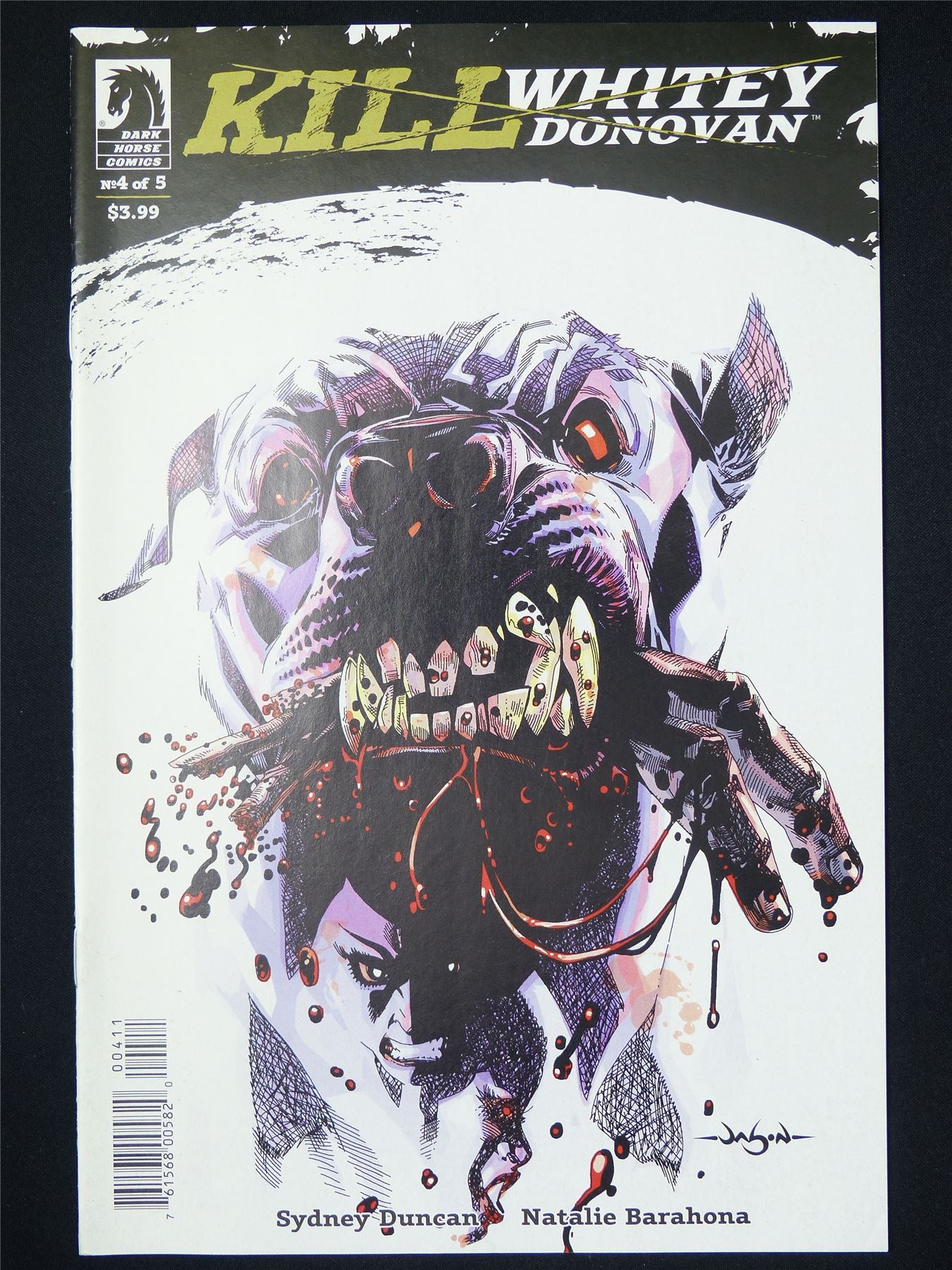 KILL Whitey Donovan #4 - B&B Dark Horse Comic #8D1