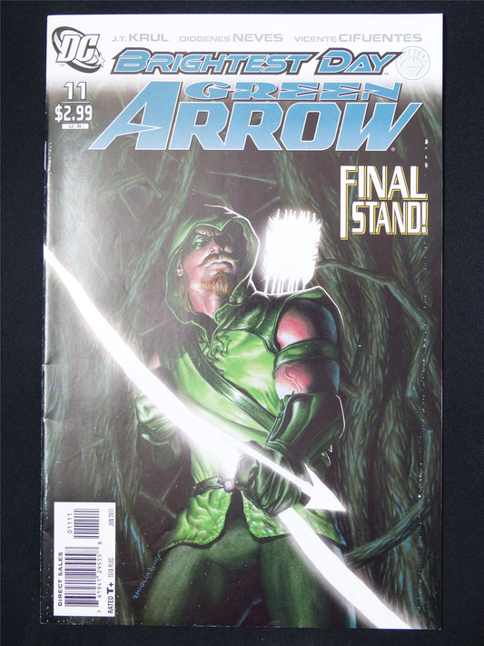 GREEN Arrow Brightest Day #11 - DC Comic #1LU