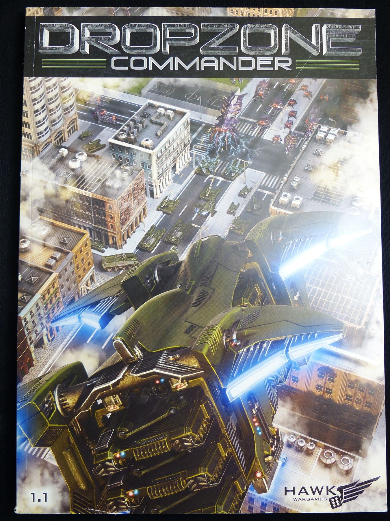 Dropzone Commander 1.1 - Miniatures Rulebook Hawk Wargames Softback #2UG