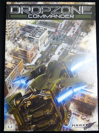 Dropzone Commander 1.1 - Miniatures Rulebook Hawk Wargames Softback #2UG