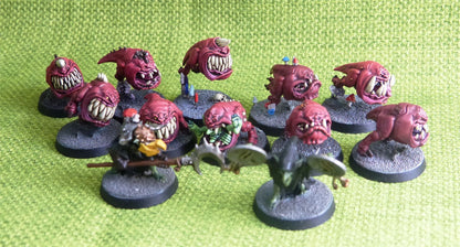 Gloomspite Gitz - Squig Herd and Herders Painted - Warhammer AoS 40k #AW