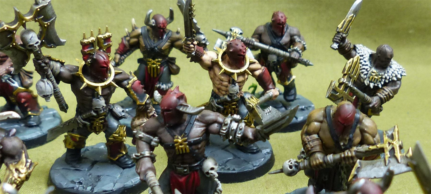 Bloodreavers painted - Blades of Khorne - Warhammer AoS #2AK