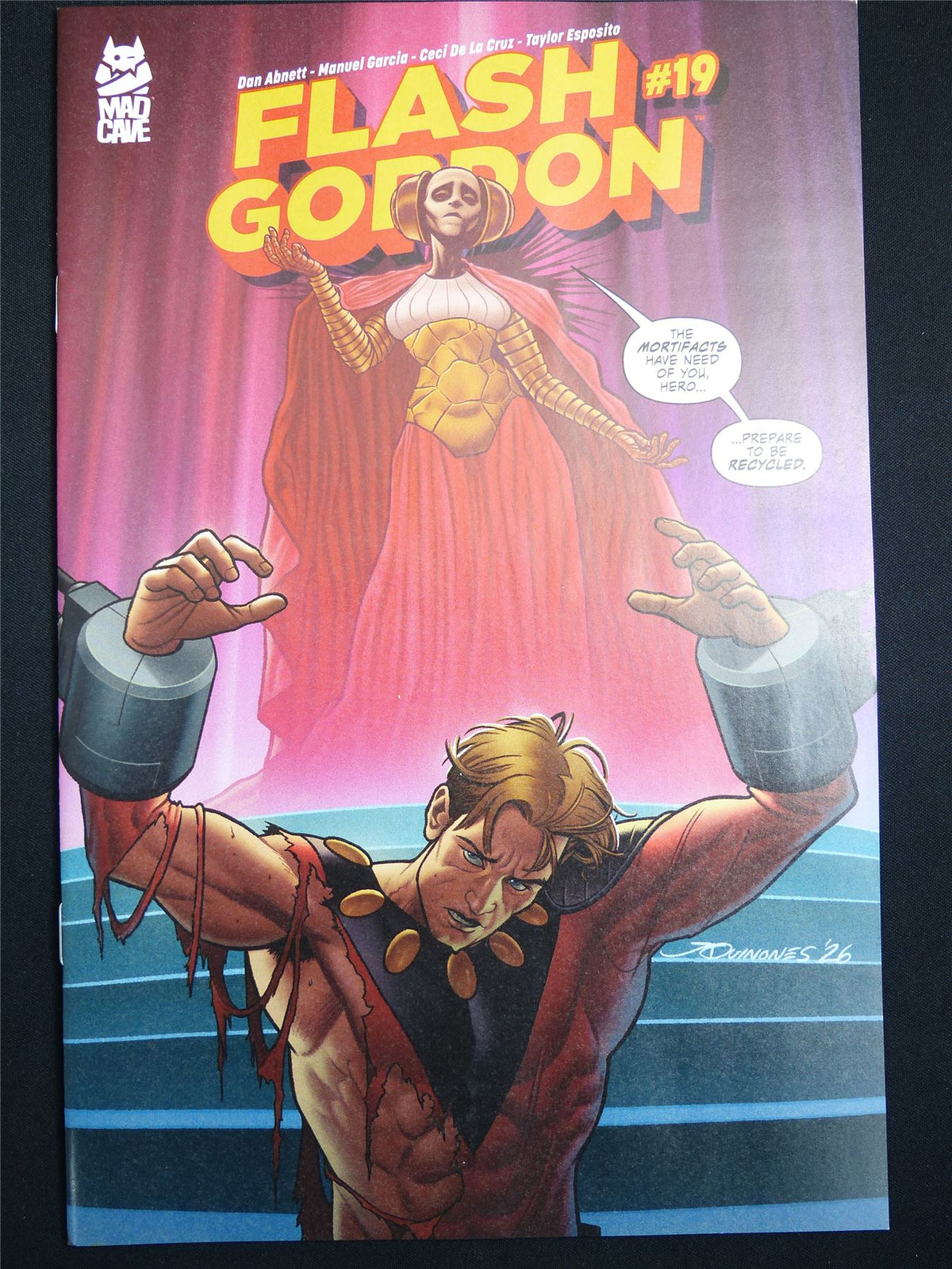FLASH Gordon #19 Cvr A - Aug 2026 mad Cave Comic #3HM