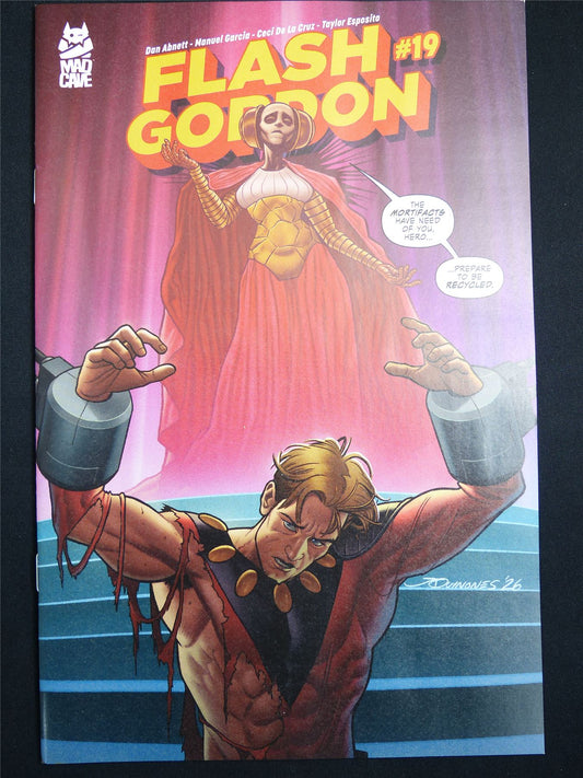 FLASH Gordon #19 Cvr A - Aug 2026 mad Cave Comic #3HM