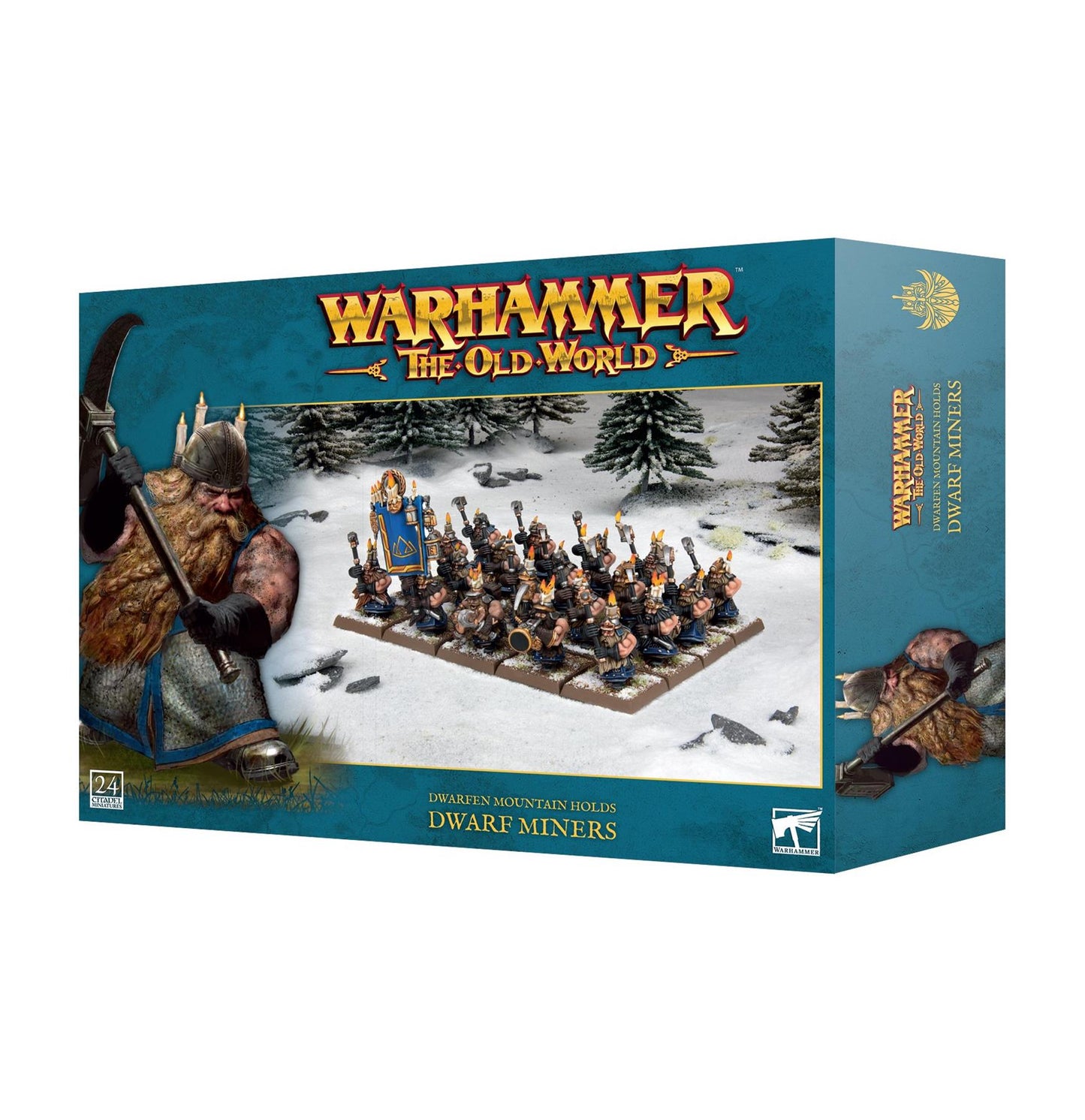 Dwarf Miners - Dwarfen Mountain Holds -  Warhammer Old World - Available from 31/08/24