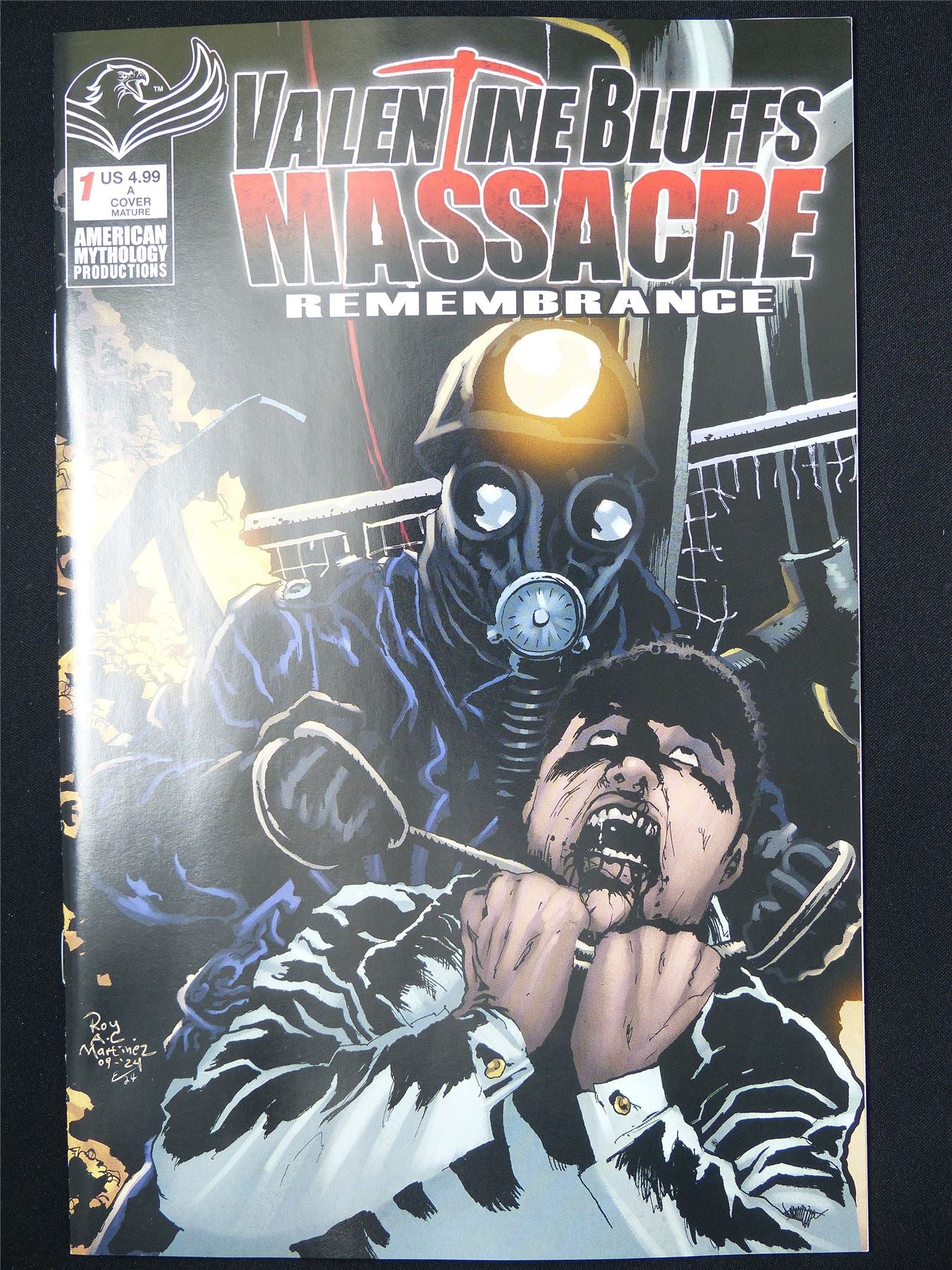 VALENTINE Bluffs Maasacre: Remembrance #1 - B&B Jan 2025 Mythology Comic #88I