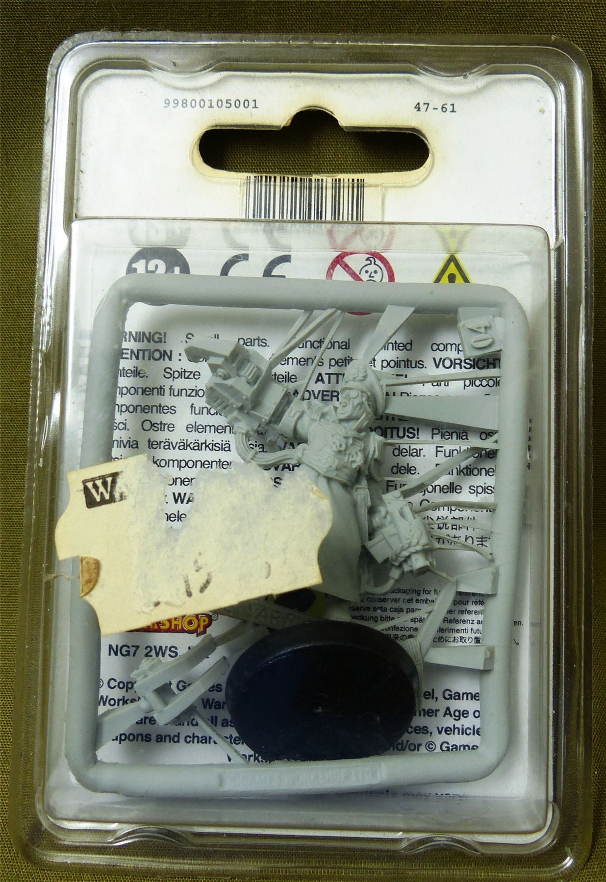 Comissar Yarrick Finecast OOP - Warhammer 40K #DO