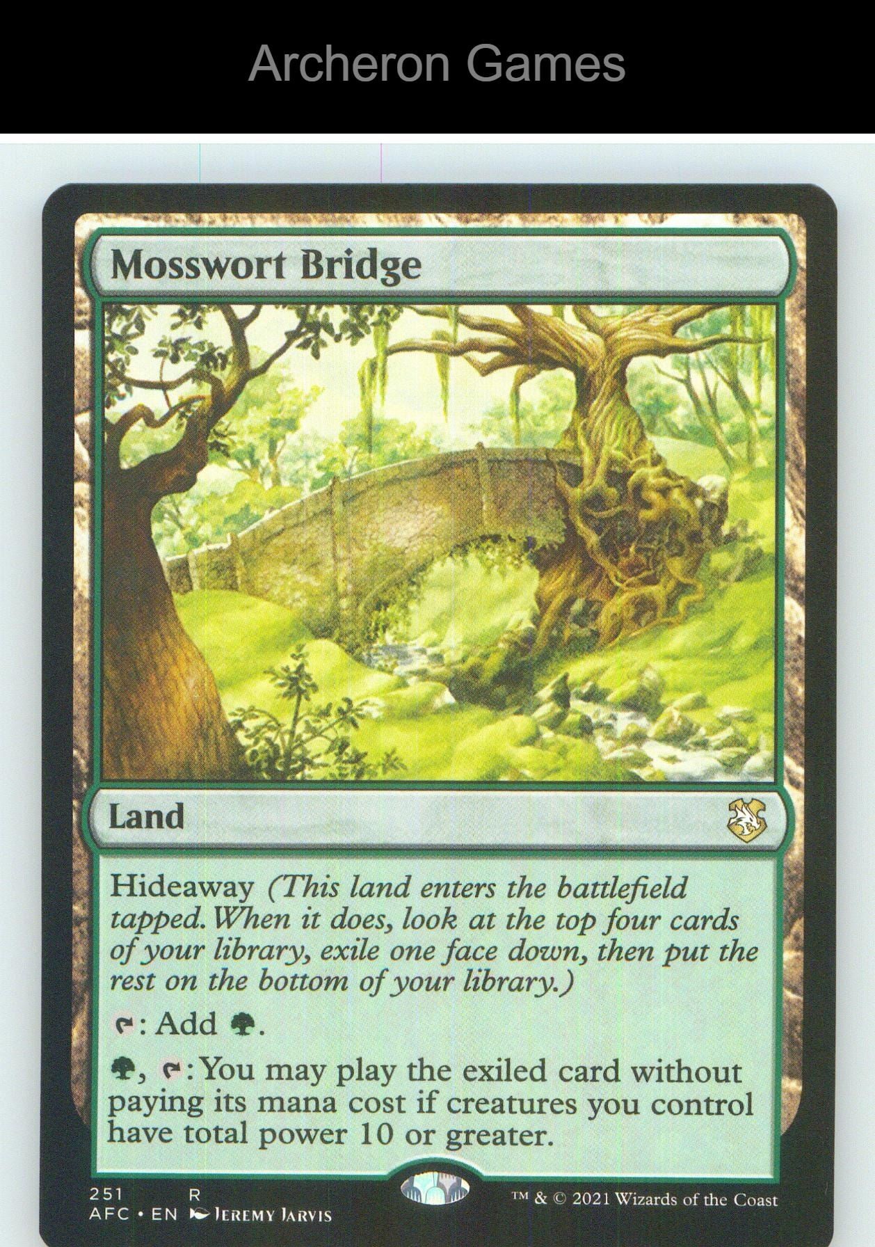 Mosswort Bridge AFC 251 R MTG Card NM/EX+