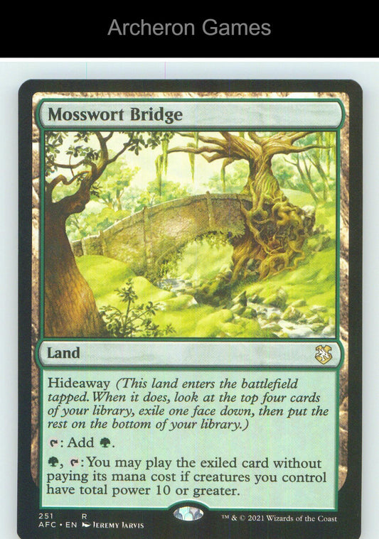 Mosswort Bridge AFC 251 R MTG Card NM/EX+