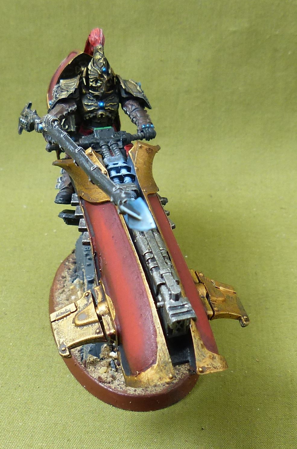Legio Custodes Gyrfalcon Pattern Jetbike painted - Adeptus Custodes - Warhammer 40K #30D